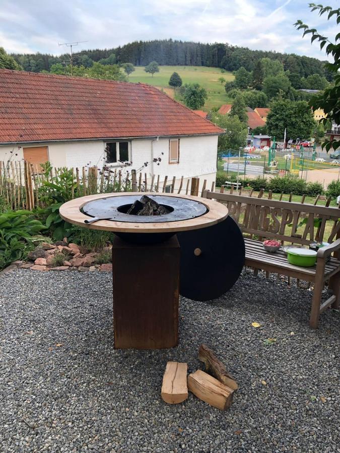 Nibelungen Odenwaldhaus Villa Mossautal Bagian luar foto