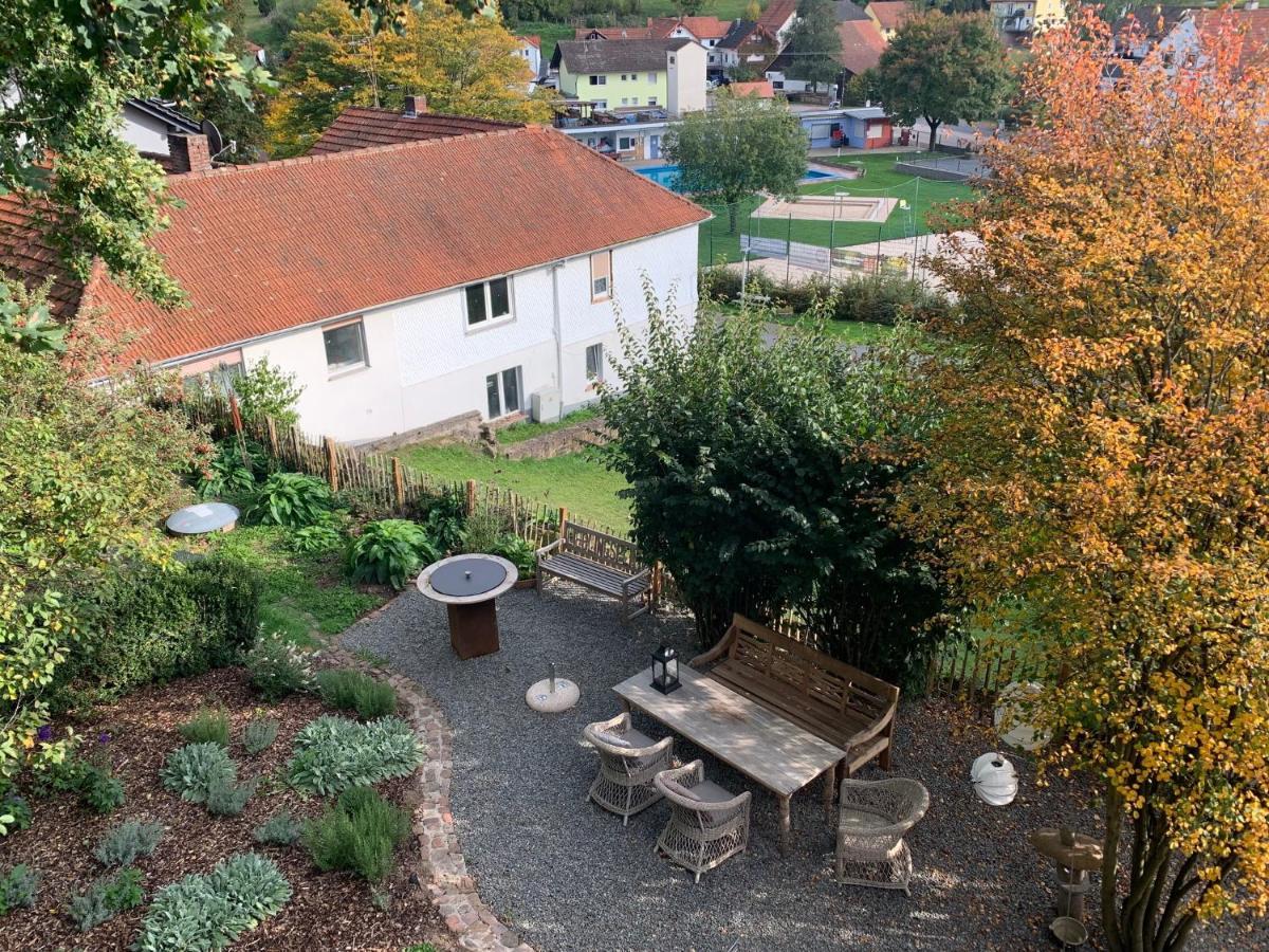 Nibelungen Odenwaldhaus Villa Mossautal Bagian luar foto